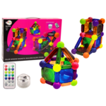 Set magnetnih blokova Illumination - 54 elemenata