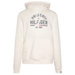 Muška sportski pulover Tommy Hilfiger Graphic Hoody - ancient white