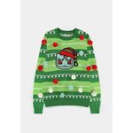 DIFUZED POKEMON - BULBASAUR PATCHED CHRISTMAS JUMPER - L