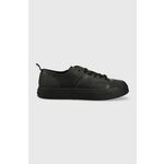 Tenisice Calvin Klein Low Top Lace Up Lth HM0HM01045 Triple Black 0GJ