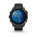 Garmin Fenix 8 51mm, pametni sat, Slate Gray with Black Silicone Band