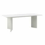 Svijetlo sivi blagovaonski stol 90x200 cm Palma – Unique Furniture