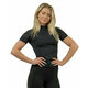 Nebbia Compression Zipper Shirt INTENSE Ultimate Black L Majica za fitnes