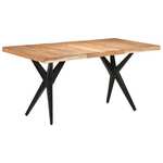 vidaXL Blagovaonski stol 160 x 80 x 76 cm od masivnog bagremovog drva