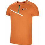 Muški teniski polo Nike Spring Slam Ultimate Zip Polo M - hot curry/white