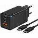 Baseus GaN5 Pro , Fast Charger 2C+U 65W&nbsp; EU (black) CCGP120201