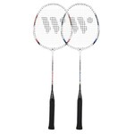 Wish Steeltec 9K badminton racket set