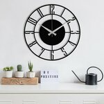 Wallity Sat metalni zidni dekorativni, Enzoclock - S011