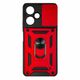 MaxMobile maskica za Xiaomi Redmi 13C 5G ANTI-SHOCK WITH RING crvena