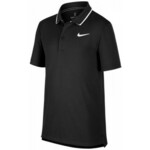 Majica za dječake Nike Court B Dry Polo Team - black/white