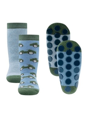 EWERS Čarape svijetloplava / tamno zelena / crna / bijela