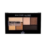 Maybelline The City Mini Palette paleta sjenila za oči nijansa 400 Rooftop Bronzes 6 g