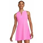 Ženska teniska haljina Nike Court Dri-Fit Advantage Club Dress - playful pink/white