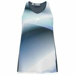 Majica kratkih rukava za djevojčice Head Agility Tank Top - navy/print perf