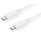 Roline VALUE USB 3.2 Gen 2 kabel, C-C, M/M, PD (Power Delivery) 20V/5A, Emark, bijeli, 0.5m