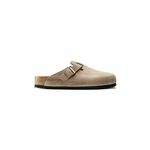 BIRKENSTOCK Klompe 'Boston' kameno siva