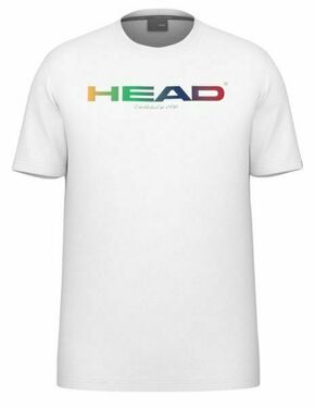 Majica za dječake Head Junior Off Court Rainbow T-Shirt - white