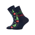 EWERS Čarape tamno plava / zelena / crvena / bijela