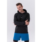 NEBBIA Muška majica dugih rukava Hoodie Black L