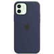 Apple iPhone 12/12 Pro Silicone Case maska, s MagSafe, Deep Navy