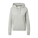 Ženski sportski pulover Nike Sportswear Club Fleece Pullover Hoodie - dark grey heather/white