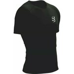 Compressport Performance SS Tshirt M Black/White XL Majica za trčanje s kratkim rukavom