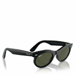 Sunčane naočale Ray-Ban Wayfarer Oval 0RB2242 901/31 Black/Green