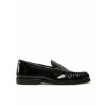 Tommy Hilfiger Mokasinke Loafer Abrasivato Leather FW0FW08617 Crna