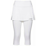 Ženska teniska suknja Head Club 3/4 Tights Skort - white