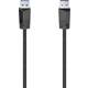 Hama USB kabel USB 3.2 gen. 1 (USB 3.0) USB-A utikač 1.50 m crna