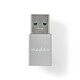 Adapter NEDIS USB A (M) USB C (Ž) USB 3.2