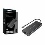 Conceptronic Notebook Dock - DONN15G (Ulaz: USB-C, Izlaz: 2xHDMI+VGA+USB-C PD:100W+3xUSB-A+RJ-45+SD/TF+AUX)