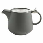 Tamno sivi porculanski čajnik s cjediljkom Maxwell &amp; Williams Tint, 600 ml