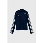 Dječja dukserica adidas Performance TIRO23L TR TOPY boja: tamno plava, s uzorkom, HS3488