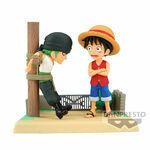 One Piece Monkey D. Luffy &amp; Roronoa Zoro figure 7cm