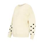 Only Maternity Sweater majica 'OLManna' boja pijeska / crna 24305513