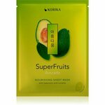 KORIKA SuperFruits Avocado - Nourishing Sheet Mask hranjiva sheet maska Avocado 25 g