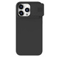 Nillkin CamShield Silky Silicone Case Apple iPhone 15 Pro Max black