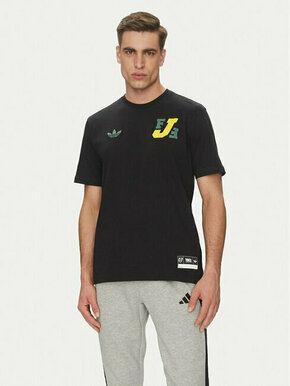Adidas T-shirt Jamaica VRCT JE5331 Crna Regular Fit