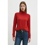 Tommy Hilfiger Dolčevita WW0WW43211 Crvena Regular Fit