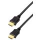 Transmedia High Speed HDMI braided cable with Ethernet 2m gold plugs, 4K TRN-C210-2ZINL