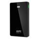 APC Mobile Power Pack, 10000mAh Li-polymer, Black APC-M10BK-EC