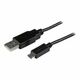 StarTech.com 3m 10 ft Long Micro-USB Charge-and-Sync Cable -M/M - USB to Micro USB Charging Cable - 24 AWG (USBAUB3MBK) - USB cable - 3 m - USBAUB3MBK