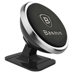 Baseus 360-stupanjski magnetski držač telefona za automobil (SUGENT-NT0S) silver