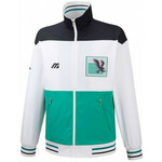 Muška sportski pulover Mizuno Archive Jacket - white