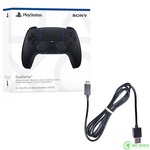 PS5 DualSense Wireless Controller Midnight Black v2+ PS5 Sony Orginal kabel USB-C 1,5m za punjenje