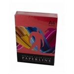 Paperline - Fotokopirni papir u boji A4, crvena (red), 500 listova