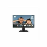 MSI MP252 monitor, IPS, 24.5"/25", 16:9, 1920x1080, 100Hz, USB-C, HDMI, DVI, Display port, VGA (D-Sub), USB