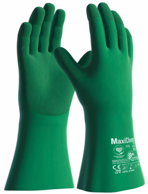 ATG MaxiChem Cut duga zelena rukavica 35 cm - 8