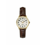 Sat Timex Easy Reader T20071 Brown/Gold